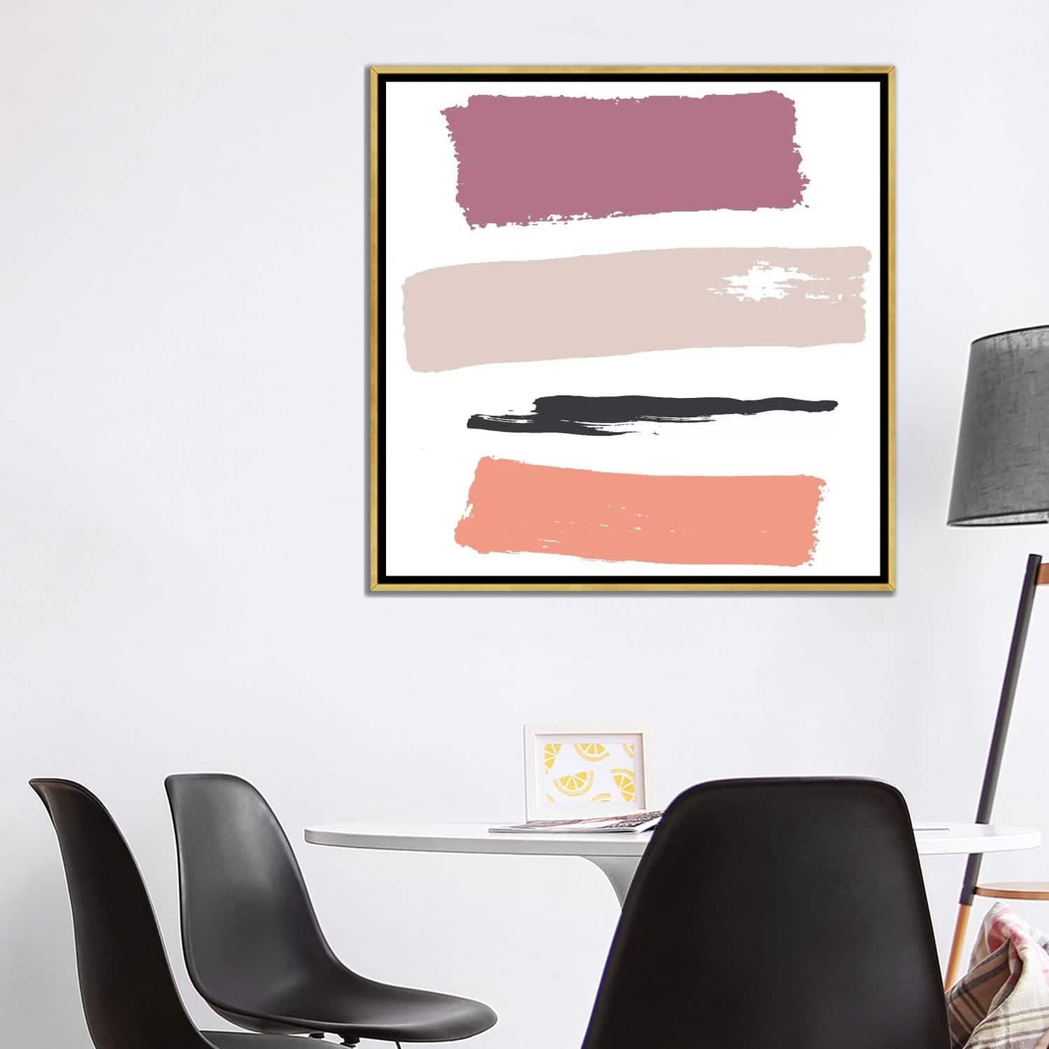 iCanvas "Color Swatches II" by Honeymoon Hotel Framed Canvas Print